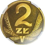 2 złote 1986, nakład 5 tys., LUSTRZANE