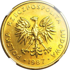 2 gold 1987, mint