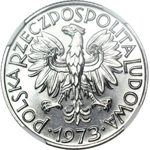 5 złotych 1973, Rybak, menniczy