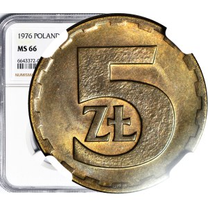 5 złotych 1976, mennicze