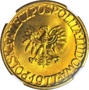 5 gold 1977, mint