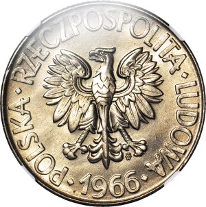 10 gold 1966 Kosciuszko, lowest mintage, minted