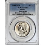10 złotych 1969, Tadeusz Kościuszko, menniczy