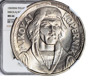 10 gold 1969, Nicolaus Copernicus, mint.