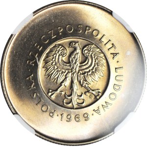 10 złotych 1969, 25. Rocznica PRL, mennicze