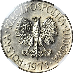 10 gold 1971, Tadeusz Kosciuszko, mint.