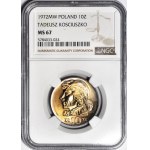 10 złotych 1972, Tadeusz Kościuszko, menniczy
