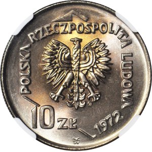 10 złotych 1972, Port w Gdyni, mennicza