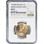 10 złotych 1972, Port w Gdyni, mennicza