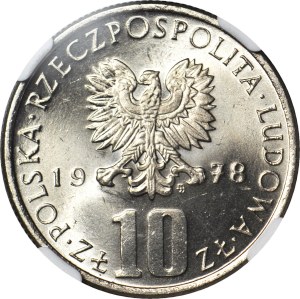 10 gold 1978, Boleslaw Prus, minted