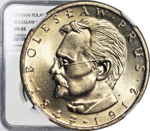 10 gold 1978, Boleslaw Prus, minted