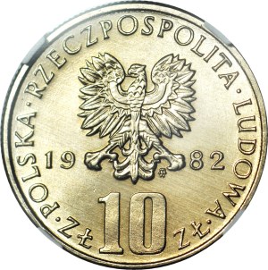 10 gold 1982, B. Prus, mint