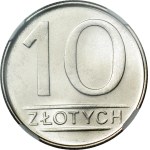 10 złotych 1988, nominał, menniczy