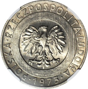 20 gold 1973, skyscraper and ears, mint