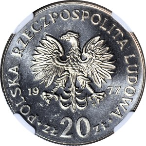 20 gold 1977, Marceli Nowotko, mint