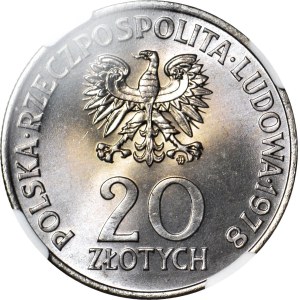 20 złotych 1978, Interkosmos, Hermaszewski, menniczy