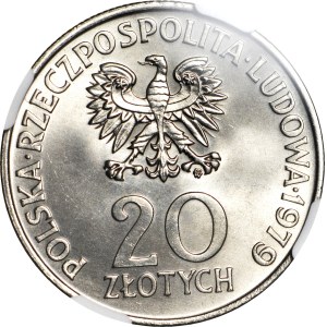 20 złotych 1979, Rok dziecka, menniczy
