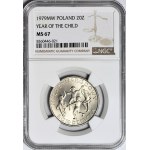 20 złotych 1979, Rok dziecka, menniczy