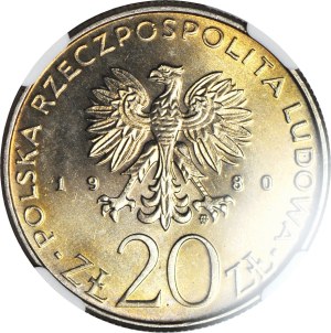 20 gold 1980, Gift of Pomerania, minted
