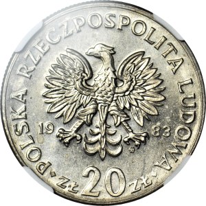 20 gold 1983, Nowotko, rarest vintage, minted