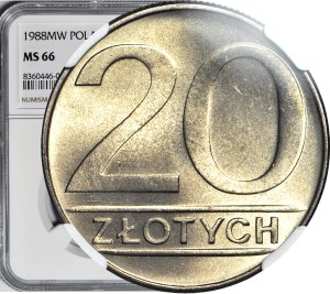 20 gold 1988, denomination, mint