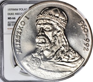 50 złotych 1979, Mieszko I, menniczy