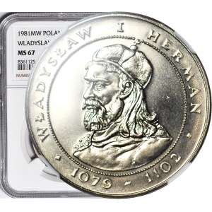 50 złotych 1981, Władysław I Herman, menniczy
