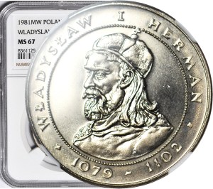 50 złotych 1981, Władysław I Herman, menniczy