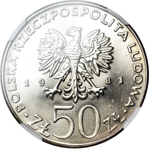 50 złotych 1981, Władysław I Herman, menniczy