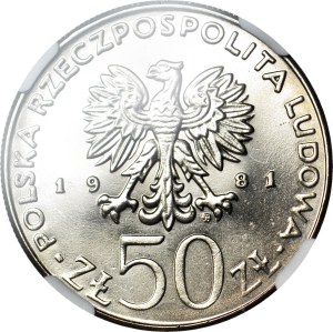 50 złotych 1981, Władysław I Herman, menniczy