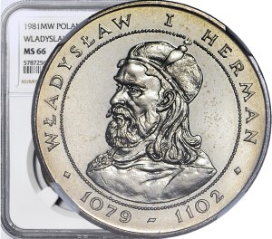 50 złotych 1981, Władysław Herman, mennicze