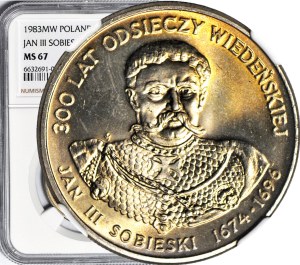 50 Gold 1983, John III Sobieski, minted