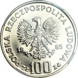 100 gold 1985, Przemyslaw II, minted