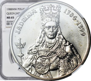 100 gold 1988 Jadwiga, mint