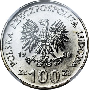 100 złotych 1988 Jadwiga, mennicza