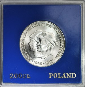 200 gold 1975, XXX anniversary of the victory over fascism, collector's edition