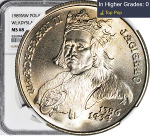 500 gold 1989, Ladislaus Jagiello, minted