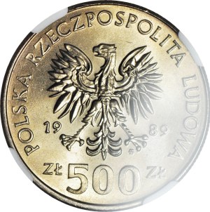 500 gold 1989, Ladislaus Jagiello, minted