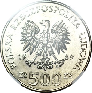 500 gold 1989, Defensive War of the Polish Nation, minted
