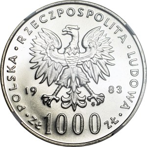 1000 złotych 1983, Jan Paweł II, mennicze