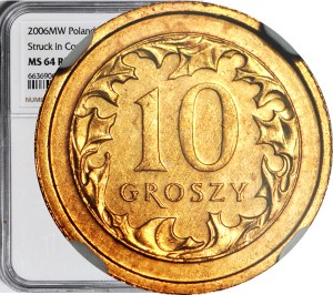 RR-, 10 pennies 2006, SAMPLE COPPER, rarity