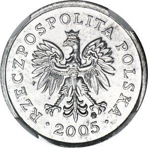 RR-, 5 pennies 2005, SAMPLE ALUMINIUM, very rare