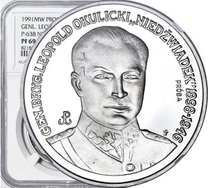 200,000 PLN 1991, Gen. L. Okulicki 