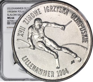 20,000 gold 1993, Lillehammer, minted