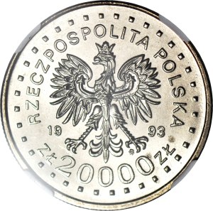 20,000 gold 1993, Lillehammer, minted