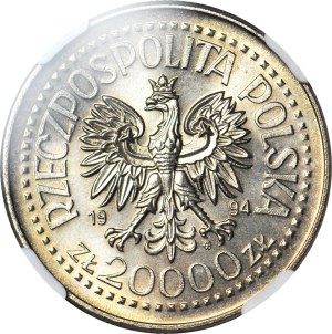 20,000 gold 1994, Sigismund I the Old, minted