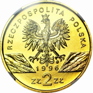 2 złote 1996, Jeż, menniczy