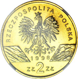 2 gold 1997, 2 gold 1998, Striped Toad, minted