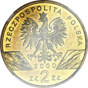 2 gold 2000, Dudek, mint