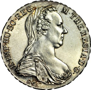 Austria, Maria Theresa, Thaler 1780, new minting, minted